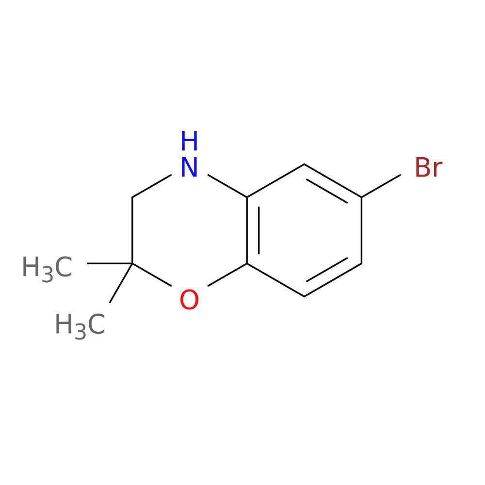 6-Bromo-2,2-dimethyl-3,4-dihydro-2h-benzo[b][1,4]oxazine