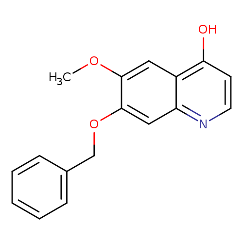 4-Quinolinol， 6-methoxy-7-(phenylmethoxy)-