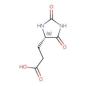 (S)-3-(2,5-Dioxoimidazolidin-4-yl)propanoic acid