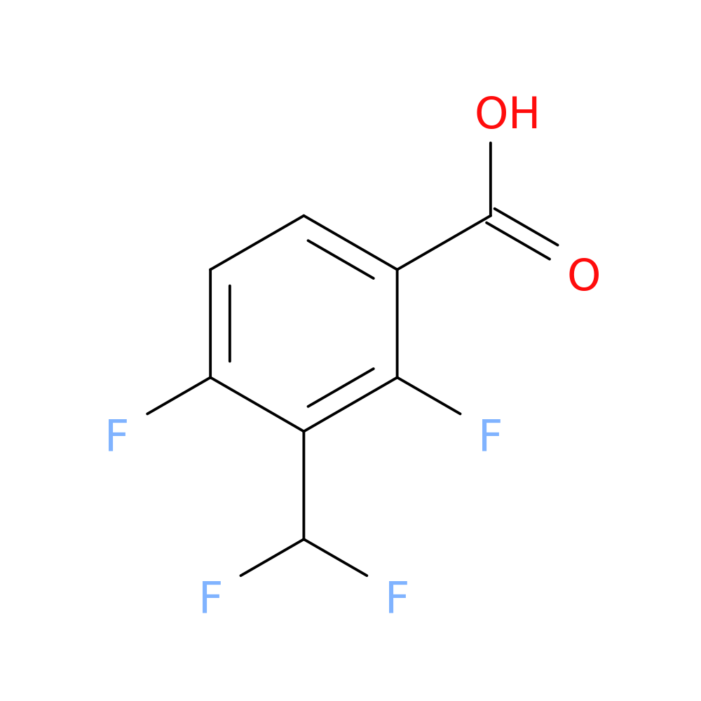 3-(difluoromethyl)-2,4-difluorobenzoic acid