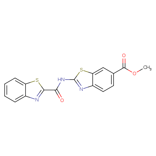 methyl 2-(1,3-benzothiazole-2-amido)-1,3-benzothiazole-6-carboxylate