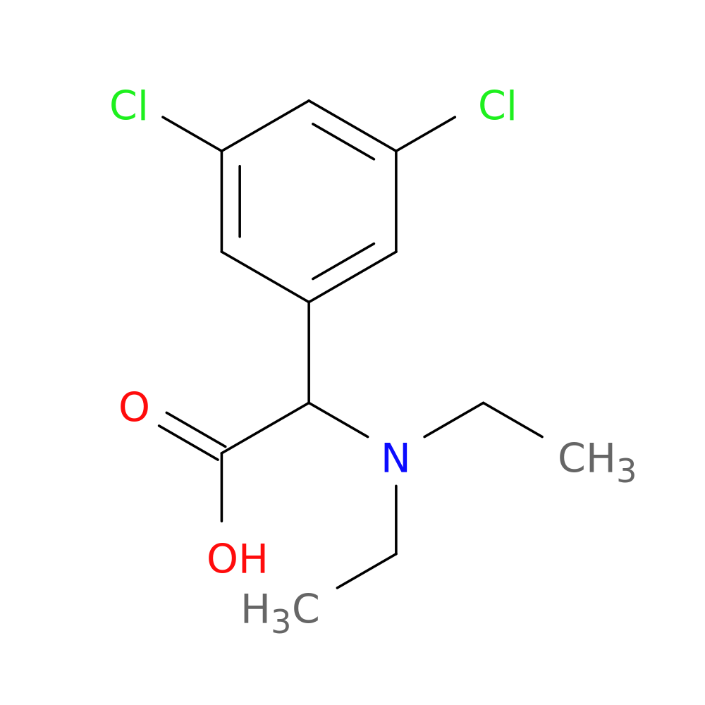 2-(3,5-dichlorophenyl)-2-(diethylamino)acetic acid