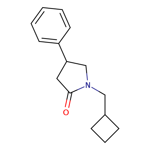 1-(cyclobutylmethyl)-4-phenylpyrrolidin-2-one