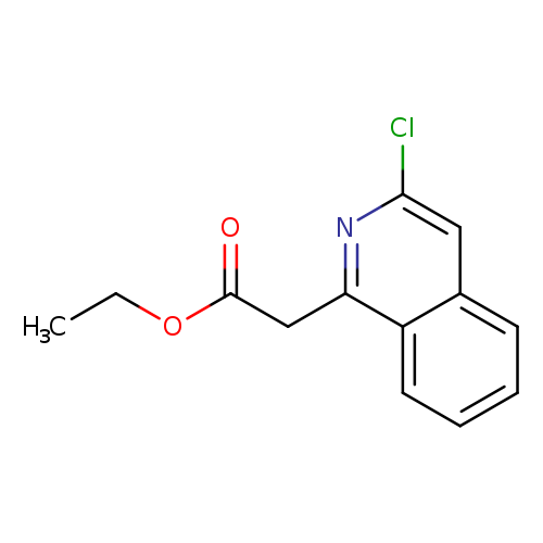 (3-CHLOROISOQUINOLIN-1-YL)ACETIC ACID ETHYL ESTER