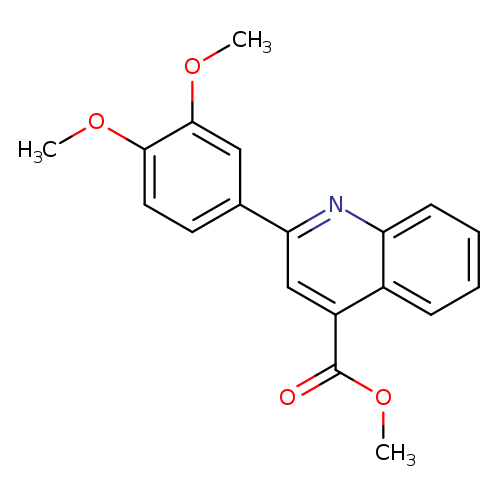 methyl 2-(3,4-dimethoxyphenyl)quinoline-4-carboxylate