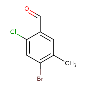 4-bromo-2-chloro-5-methylbenzaldehyde