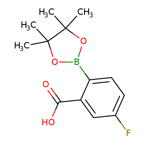 2-Carboxy-4-fluorophenylboronic acid pinacol ester