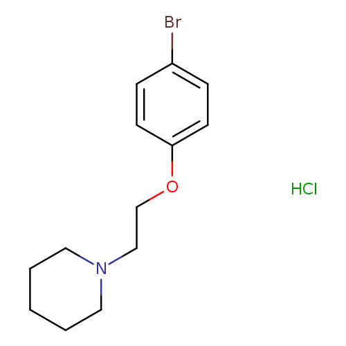 1-(2-(4-Bromophenoxy)ethyl)piperidine hydrochloride