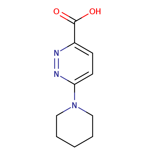 6-(Piperidin-1-yl)pyridazine-3-carboxylic acid