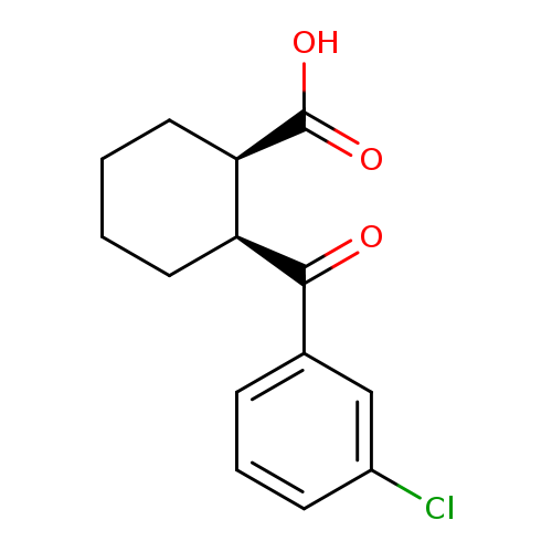 cis-2-(3-Chlorobenzoyl)cyclohexanecarboxylic acid