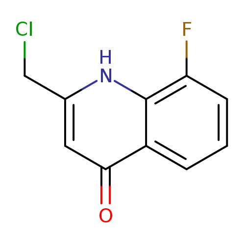 2-(Chloromethyl)-8-fluoroquinolin-4(1H)-one