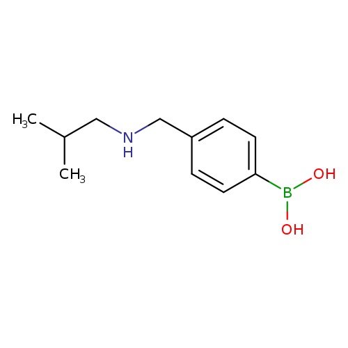 (4-((Isobutylamino)methyl)phenyl)boronic acid