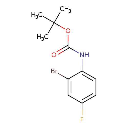 Carbamic acid, (2-bromo-4-fluorophenyl)-, 1,1-dimethylethyl ester