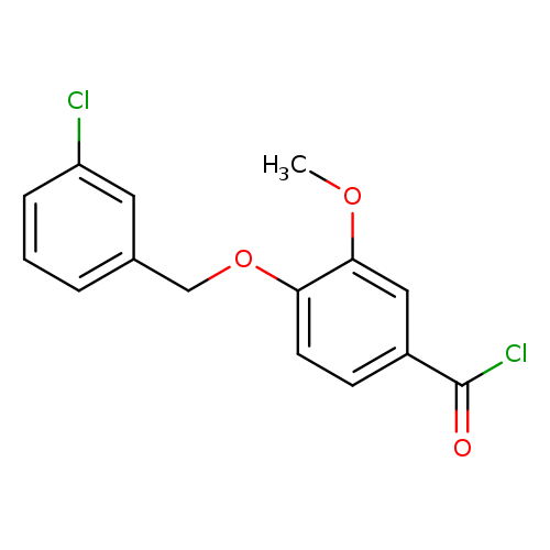 4-[(3-Chlorobenzyl)oxy]-3-methoxybenzoyl chloride