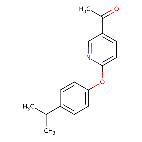 5-Acetyl-2-(4-isopropylphenoxy)pyridine