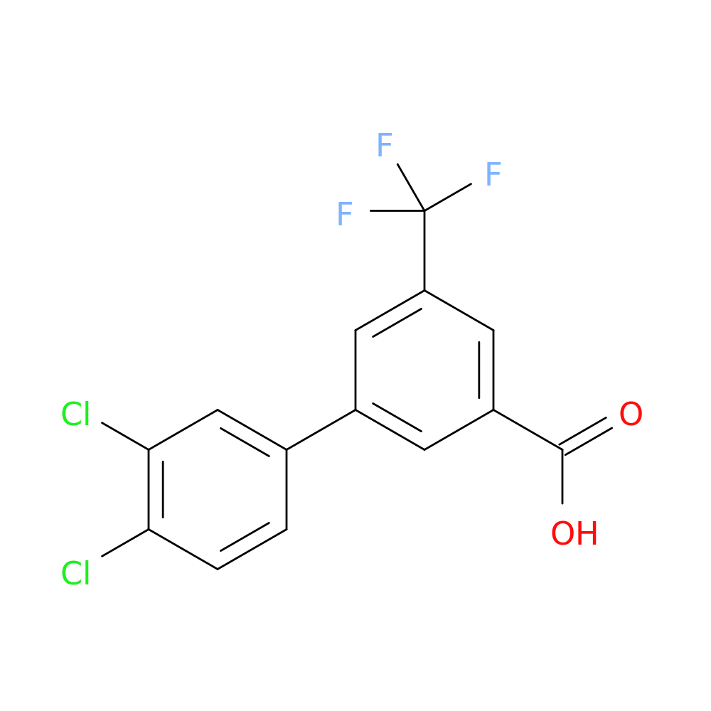 3-(3,4-Dichlorophenyl)-5-trifluoromethylbenzoic acid