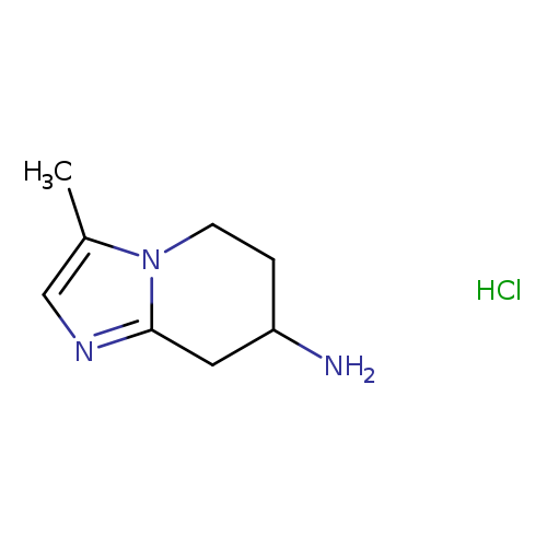 3-methyl-5H,6H,7H,8H-imidazo[1,2-a]pyridin-7-amine hydrochloride