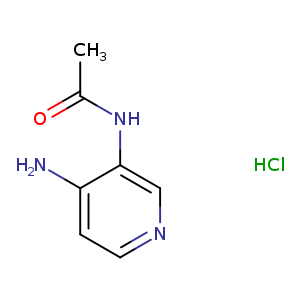 N-(4-Amino-pyridin-3-yl)-acetamide hcl