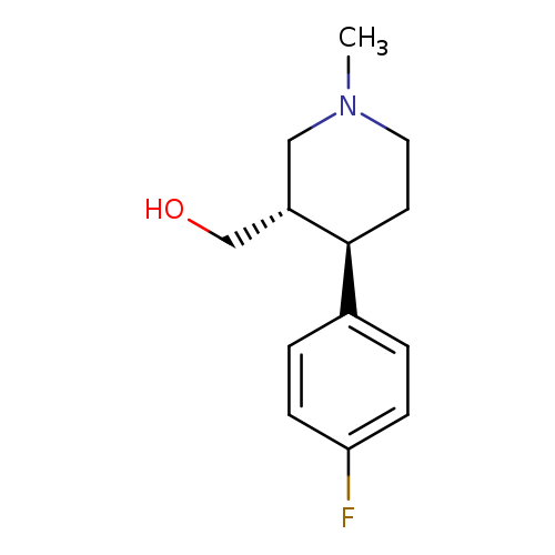 (3S,4R)-4-(4-Fluorophenyl)-3-hydroxymethyl-1-methylpiperidine