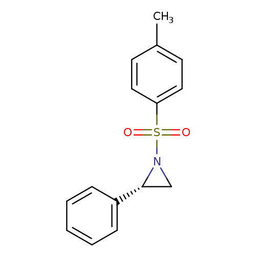 Aziridine, 1-[(4-methylphenyl)sulfonyl]-2-phenyl-, (2S)-