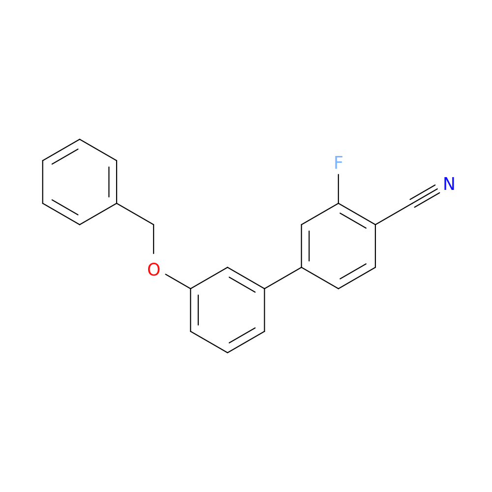 4-[3-(Benzyloxy)phenyl]-2-fluorobenzonitrile