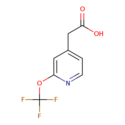 2-[2-(trifluoromethoxy)pyridin-4-yl]acetic acid