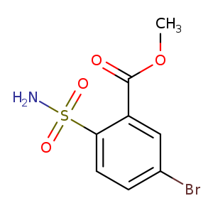 4-Bromo-2-methoxycarbonylbenzenesulfonamide