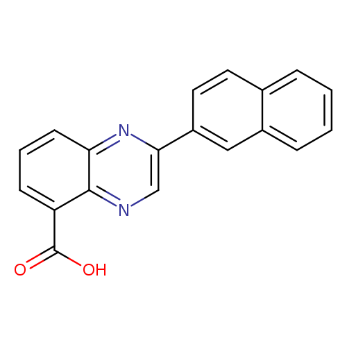 2-(Naphthalen-2-yl)quinoxaline-5-carboxylic acid