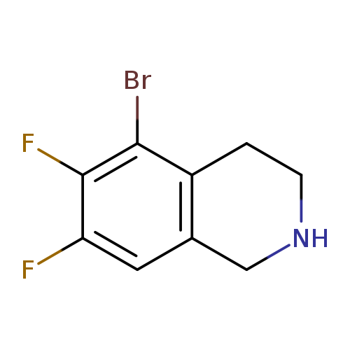 5-bromo-6,7-difluoro-1,2,3,4-tetrahydroisoquinoline