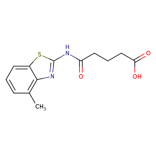 5-((4-Methylbenzo[d]thiazol-2-yl)amino)-5-oxopentanoic acid