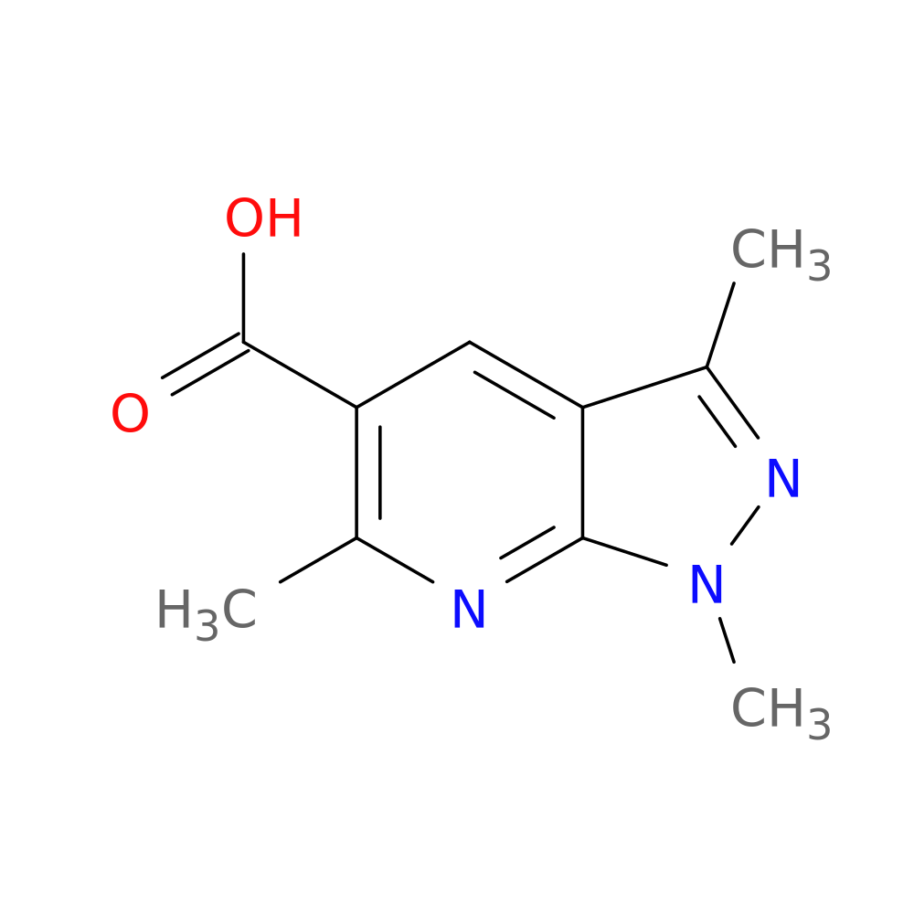 1,3,6-trimethyl-1H-pyrazolo[3,4-b]pyridine-5-carboxylic acid