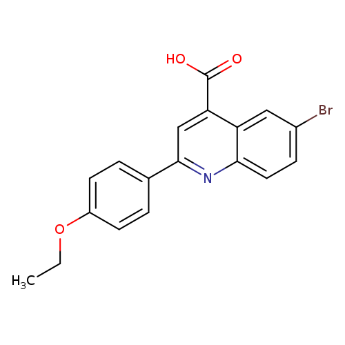 6-Bromo-2-(4-ethoxyphenyl)quinoline-4-carboxylic acid
