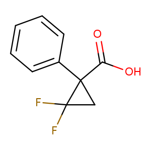 Cyclopropanecarboxylic acid, 2,2-difluoro-1-phenyl-