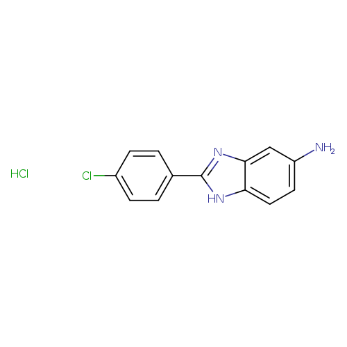 2-(4-Chlorophenyl)-1H-benzo[d]imidazol-5-amine hydrochloride