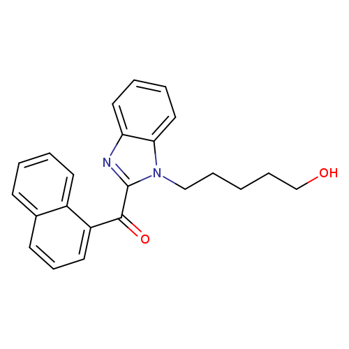 (1-(5-hydroxypentyl)-1H-benzo[d]imidazol-2-yl)(naphthalen-1-yl)methanone