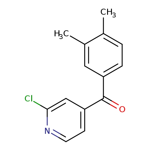 (2-Chloropyridin-4-yl)(3,4-dimethylphenyl)methanone