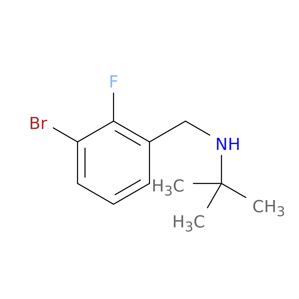 1-Bromo-3-(t-butylaminomethyl)-2-fluorobenzene