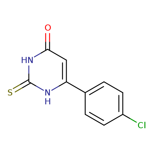 6-(4-Chlorophenyl)-2-thioxo-2,3-dihydropyrimidin-4(1H)-one
