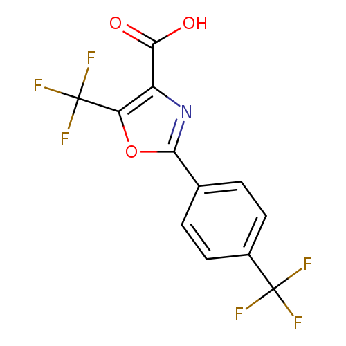 5-(Trifluoromethyl)-2-(4-(trifluoromethyl)phenyl)oxazole-4-carboxylic acid