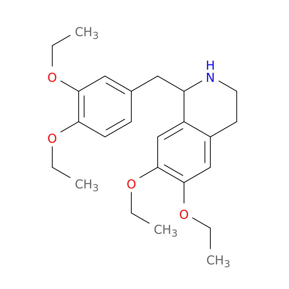 1-(3,4-Diethoxybenzyl)-6,7-diethoxy-1,2,3,4-tetrahydroisoquinoline hydrochloride