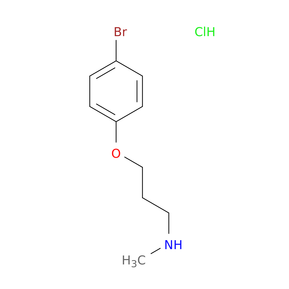 [3-(4-bromophenoxy)propyl](methyl)amine hydrochloride