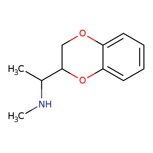 2-(1-Methylaminoethyl)-1,4-benzodioxane