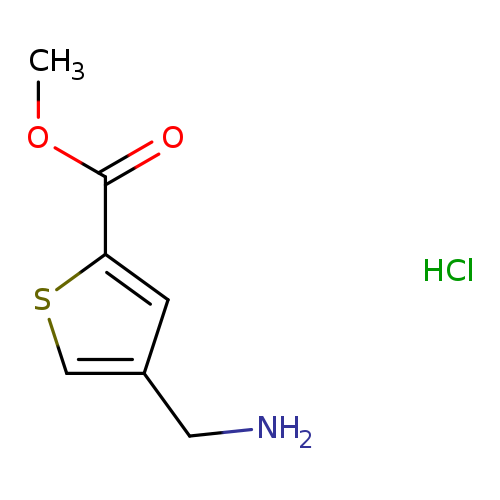 Methyl 4-(aminomethyl)thiophene-2-carboxylate, HCl