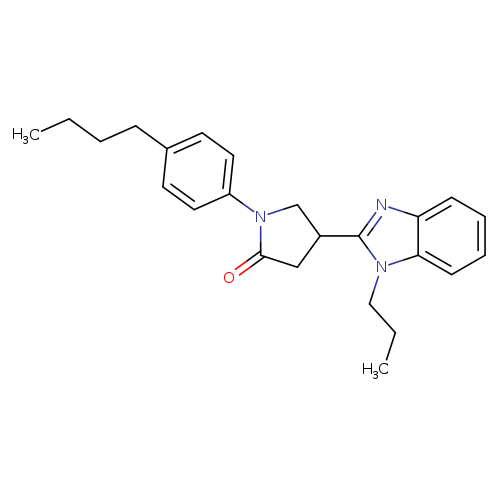 1-(4-butylphenyl)-4-(1-propyl-1H-1,3-benzodiazol-2-yl)pyrrolidin-2-one