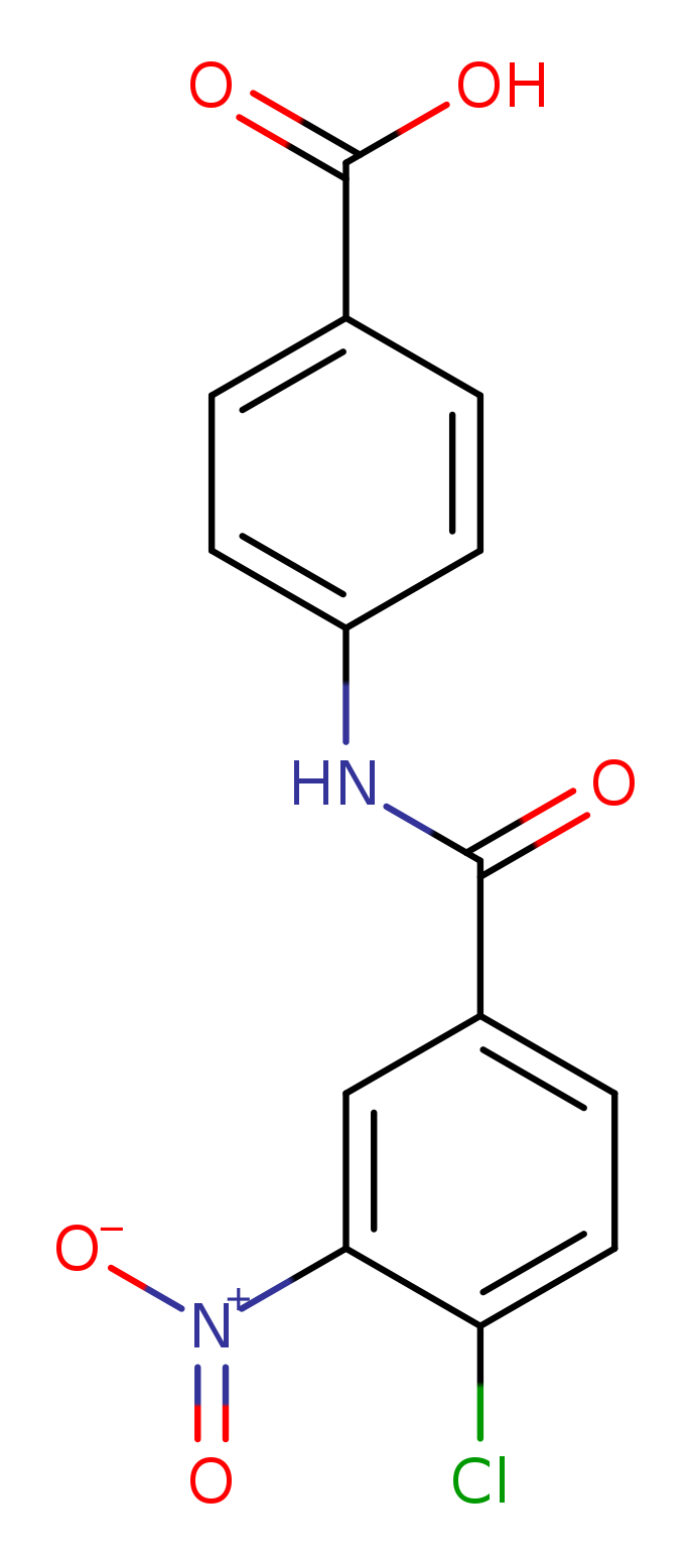 4-(4-chloro-3-nitrobenzamido)benzoic acid