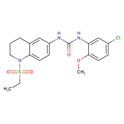 1-(5-chloro-2-methoxyphenyl)-3-[1-(ethanesulfonyl)-1,2,3,4-tetrahydroquinolin-6-yl]urea