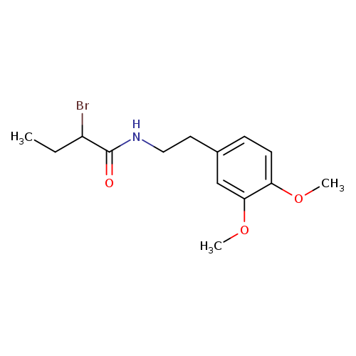2-Bromo-n-[2-(3,4-dimethoxyphenyl)ethyl]butanamide