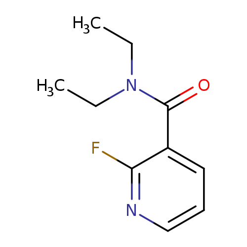 3-Pyridinecarboxamide, N,N-diethyl-2-fluoro-