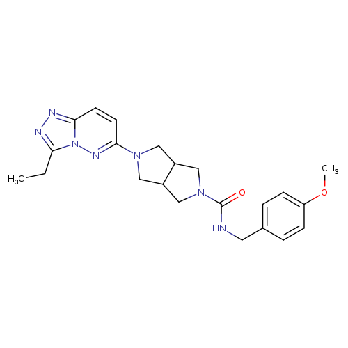 5-{3-ethyl-[1,2,4]triazolo[4,3-b]pyridazin-6-yl}-N-[(4-methoxyphenyl)methyl]-octahydropyrrolo[3,4-c]pyrrole-2-carboxamide