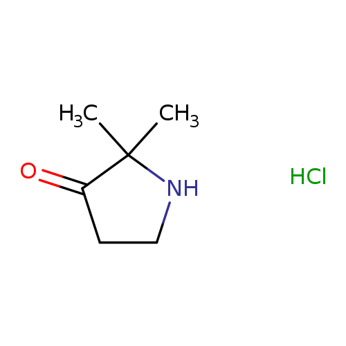 2,2-dimethylpyrrolidin-3-one hydrochloride